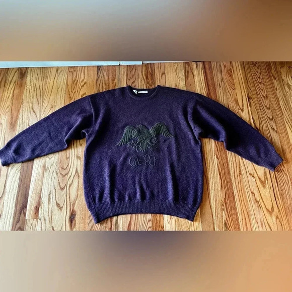 GIORGIO ARMANI - LE COLLEZIONI - WOOL & ALPACA SWEATER - LARGE - EUC - Picture 1 of 8